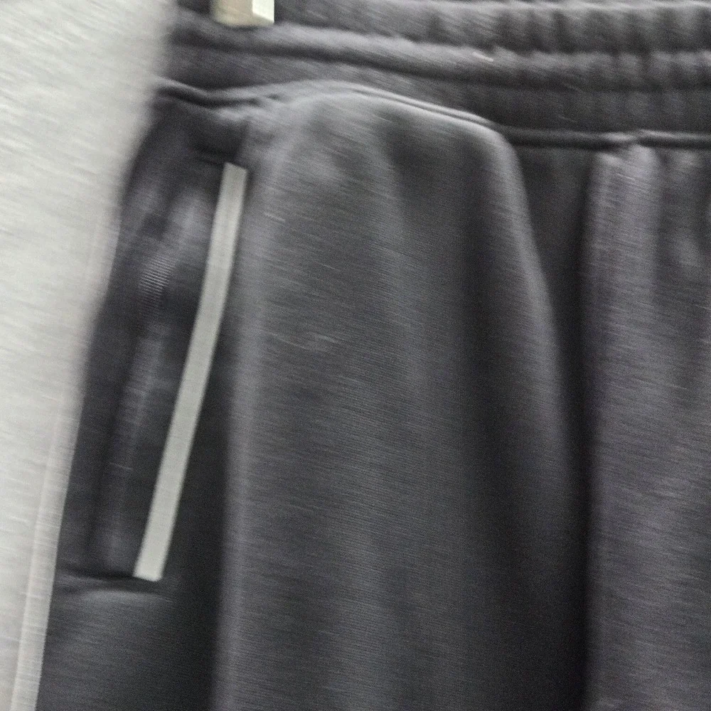 Adidas Men Activewear Pants S Black Embroidered Sweatpants‎ Colorblock Fleece
